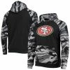 Deals 🛒 Unbranded Men's FOCO Black San Francisco 49ers Camo Raglan Pullover Hoodie 💯