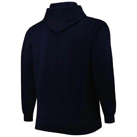 Best deal ✨ Unbranded Men's Navy New Orleans Pelicans Big & Tall Heart & Soul Pullover Hoodie 👏 - Image 4