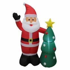 Wholesale 🌟 Unbranded 5-ft. Santa And Tree ✨