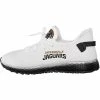 Best Pirce 😍 Unbranded Men's FOCO Jacksonville Jaguars Gradient Sole Knit 👟 Sneakers ⌛