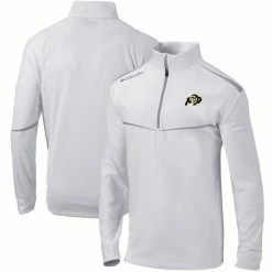 Flash Sale 🤩 Unbranded Men's Columbia White Colorado Buffaloes Scorecard Quarter-Zip Jacket 🤩