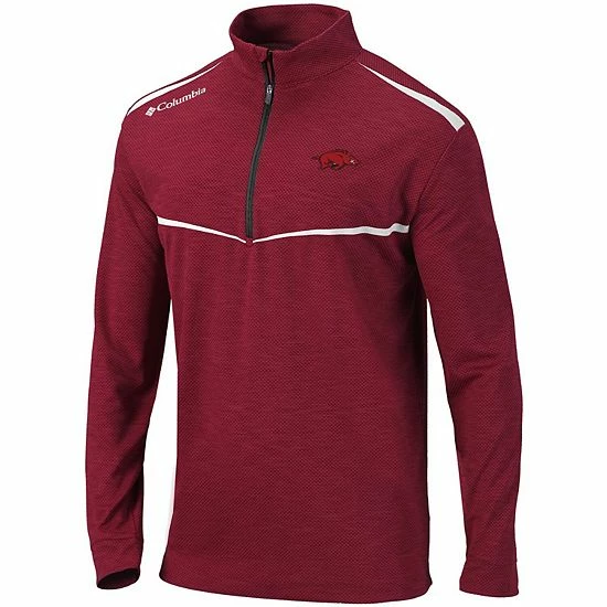 Coupon ๐งจ Unbranded Men's Columbia Cardinal Arkansas Razorbacks Scorecard Quarter-Zip Jacket โ - Image 3