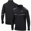 Cheapest ❤️ Unbranded Men's Columbia Black Miami Hurricanes Scorecard Quarter-Zip Jacket 💯