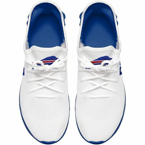 Flash Sale ✨ Unbranded Men's FOCO Buffalo Bills Gradient Sole Knit 👟 Sneakers 🤩 - Image 4
