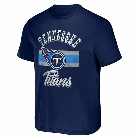Best deal 🎉 Unbranded Men's NFL X Darius Rucker Collection By Fanatics Navy Tennessee Titans Stripe T-Shirt 💯 - Image 3