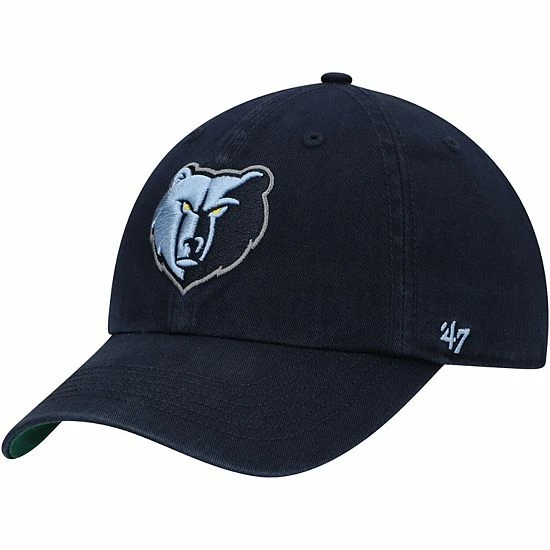 Cheapest ๐ Unbranded Men's '47 Navy Memphis Grizzlies Team Franchise Fitted Hat โญ - Image 2