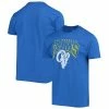 Coupon 🤩 Unbranded Men's Junk Food Royal Los Angeles Rams Bold Logo T-Shirt 🎁