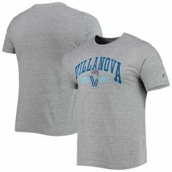 Outlet 😍 Unbranded Men's League Collegiate Wear Heathered Gray Villanova Wildcats Upperclassman Reclaim Recycled Jersey T-Shirt 😍