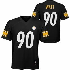 Best Pirce ⭐ Unbranded Boys 8-20 Pittsburgh Steelers T. J. Watt Jersey 🔥