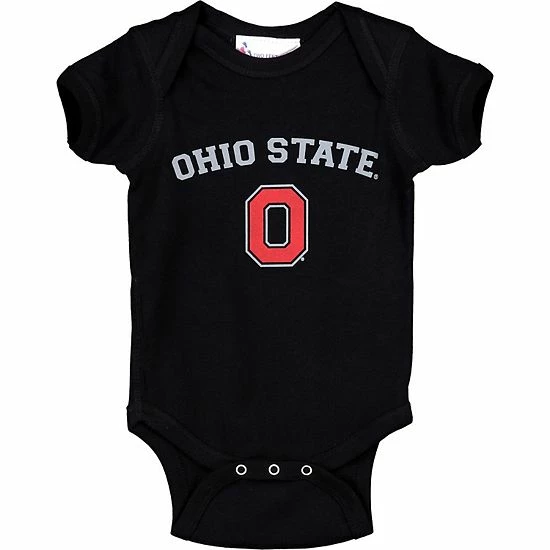 Buy โจ Unbranded Infant Black Ohio State Buckeyes Arch & Logo Bodysuit ๐