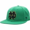 Coupon 😍 Unbranded Men's Top Of The World Green Notre Dame Fighting Irish Team Color Fitted Hat 🎁