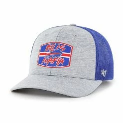 Coupon ⭐ Unbranded Men's '47 Heathered Gray/Royal Buffalo Bills Motivator Flex Hat 🔔