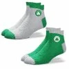 Deals 😍 Unbranded 👩 Women's For Bare Feet Boston Celtics 2-Pack Team Sleep Soft 🧦 Socks 😍