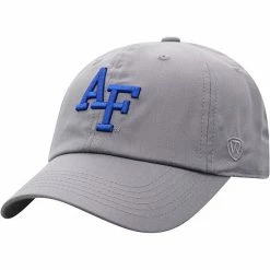Wholesale 🌟 Unbranded Men's Top Of The World Gray Air Force Falcons Staple Adjustable Hat 🥰