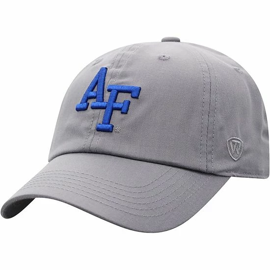 Wholesale 🌟 Unbranded Men's Top Of The World Gray Air Force Falcons Staple Adjustable Hat 🥰 - Image 2