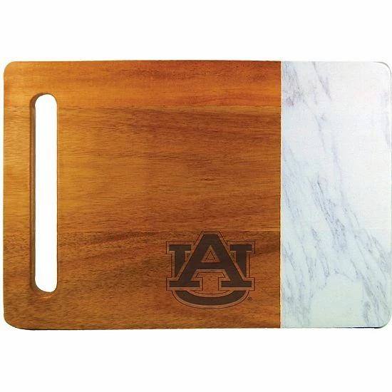 Brand new ❤️ Unbranded Auburn Tigers Cutting & Serving Board With Faux Marble 🎁