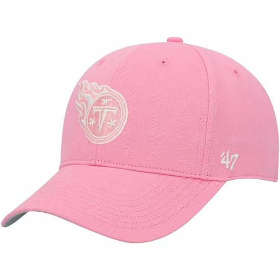 Discount 🎁 Unbranded 👧 Girls Youth '47 Pink Tennessee Titans Rose MVP Adjustable Hat 🥰 - Image 2