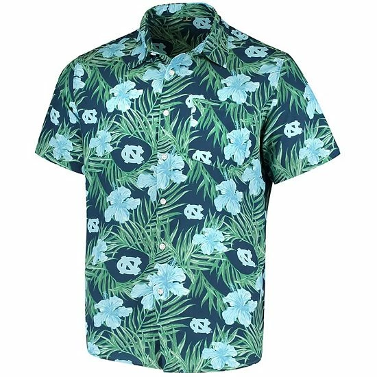 Best Sale โ Unbranded Men's Carolina Blue North Carolina Tar ๐ Heels Floral Button-Up ๐ Shirt ๐ฅ - Image 3