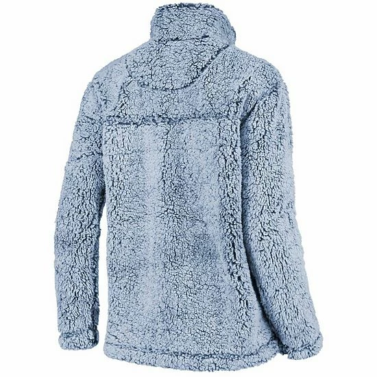 Flash Sale 🔔 Unbranded 👩 Women's Navy Auburn Tigers Sherpa Super Soft Quarter Zip Pullover Jacket 🔥 - Image 4