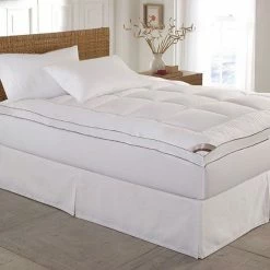 Top 10 🛒 Unbranded Kathy Ireland 2-inch Down-Alternative Quilted Deep-Pocket Mattress Topper 💯