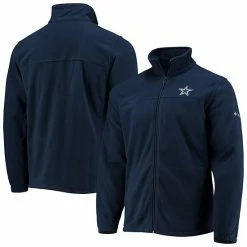 Best Sale 😍 Unbranded Men's Columbia Navy Dallas Cowboys Flanker III Full-Zip Jacket 👍