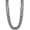 Cheap 🌟 Unbranded Dyed Freshwater Cultured Pearl Long Double Strand Necklace 💯