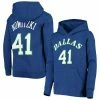 Coupon 🎁 Unbranded Youth Mitchell & Ness Dirk Nowitzki Blue Dallas Mavericks Hardwood Classics Name & Number Pullover Hoodie 😍