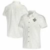 Best Sale 🎉 Unbranded Men's NFL X Darius Rucker Collection By Fanatics White New Orleans Saints Woven Button-Up T-Shirt 🌟