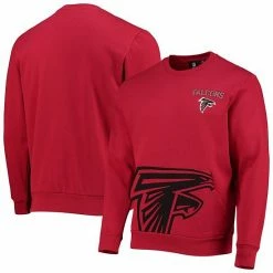 Best Pirce 🌟 Unbranded Men's FOCO Red Atlanta Falcons Pocket Pullover Sweater 🛒