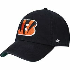 Brand new 🛒 Unbranded Men's '47 Black Cincinnati Bengals Franchise Logo Fitted Hat ❤️