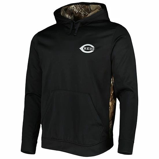 Top 10 ๐ Unbranded Men's Dunbrooke Black/Camo Cincinnati Reds Ranger Pullover Hoodie โจ - Image 3