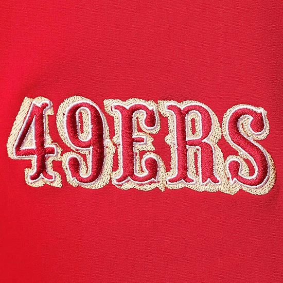 Cheap ๐ Unbranded Men's Dunbrooke Scarlet/Black San Francisco 49ers Alpha Full-Zip Hoodie Jacket ๐ - Image 5