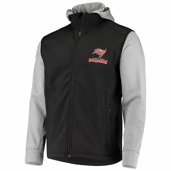Cheap ❤️ Unbranded Men's Dunbrooke Black/Gray Tampa Bay Buccaneers Alpha Full-Zip Jacket 👍 - Image 3