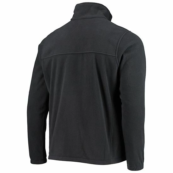 Best Sale ๐ฅ Unbranded Men's Columbia Black Ohio State Buckeyes Flanker III Fleece Team Full-Zip Jacket ๐ - Image 4