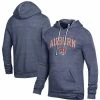 Flash Sale 🔔 Unbranded Men's Alternative Apparel Heathered Navy Auburn Tigers Challenger Tri-Blend Pullover Hoodie ⌛