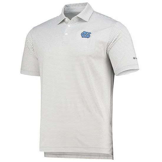 Promo 🥰 Unbranded Men's Columbia Golf Gray North Carolina Tar 👠 Heels Club Invite Omni-Wick Polo 😍 - Image 3