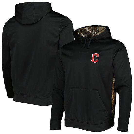 Wholesale 🎁 Unbranded Men's Dunbrooke Black/Camo Cleveland Guardians Ranger Pullover Hoodie 🎉 - Image 2