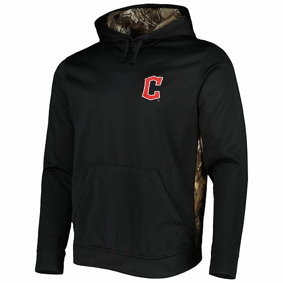 Wholesale 🎁 Unbranded Men's Dunbrooke Black/Camo Cleveland Guardians Ranger Pullover Hoodie 🎉 - Image 3