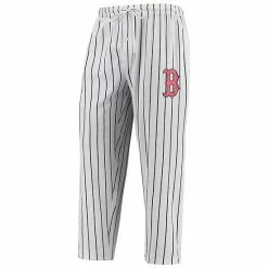 Budget 🔥 Unbranded Men's Concepts Sport White/Navy Boston Red Sox Vigor Lounge Pant 🎉