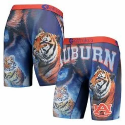 Best Pirce 😀 Unbranded Men's Ethika Navy Auburn Tigers Spirit Boxer Briefs ⌛