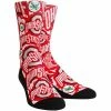 Discount 👍 Unbranded Youth Rock Em 🧦 Socks Ohio State Buckeyes Logo Sketch Crew 🧦 Socks 🔔