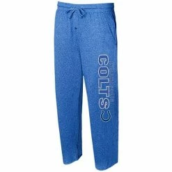 Hot Sale 😀 Unbranded Men's Concepts Sport Heather Royal Indianapolis Colts Quest Knit Lounge Pants 😍