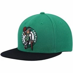 Brand new 💯 Unbranded Men's Mitchell & Ness Kelly Green/Black Boston Celtics Team Two-Tone 2.0 Snapback Hat 🔔