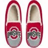Discount 🧨 Unbranded Men's FOCO Ohio State Buckeyes Colorblock Moccasin Slippers 🔥