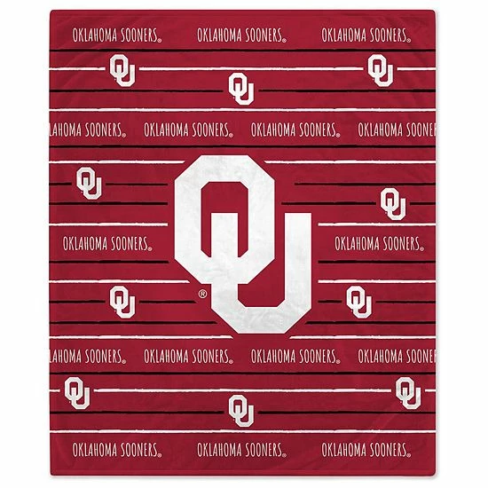 Coupon โ Unbranded Oklahoma Sooners 60'' X 80'' Logo Stripe Flannel Fleece Blanket ๐