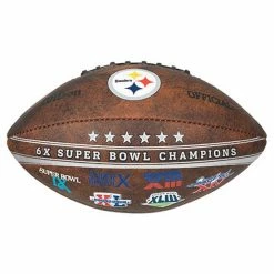 Best deal 😍 Unbranded Pittsburgh Steelers Commemorative Championship 9" Football 😍
