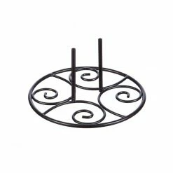 Buy 🎁 Unbranded Elegant Swirl Garden Flag Stand Base ⌛