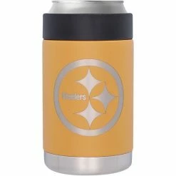 Budget 😍 Unbranded Pittsburgh Steelers Stainless Steel Canyon Can Holder 😍