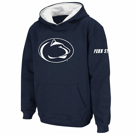 Cheapest ๐ Unbranded Youth Stadium Athletic Navy Penn State Nittany Lions Big Logo Pullover Hoodie ๐ - Image 2