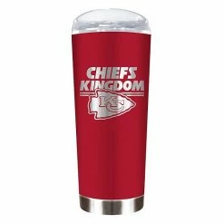 Promo 🎁 Unbranded Kansas City Chiefs Rally Roadie Travel Tumbler 🔔